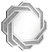 Coaster Mikayla Wall Mirror with Braided Frame Dark Crystal Model 961617
